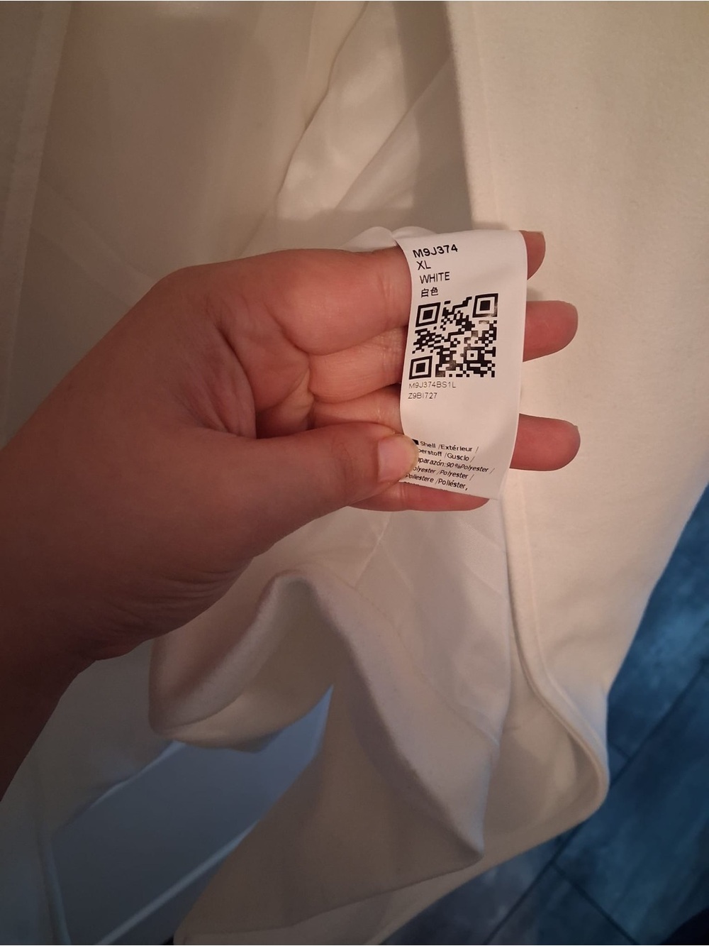 Long White Trench Coat - Picture 5 of 7